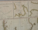 Karta, kopparstick, Chart of the north and baltic seas"