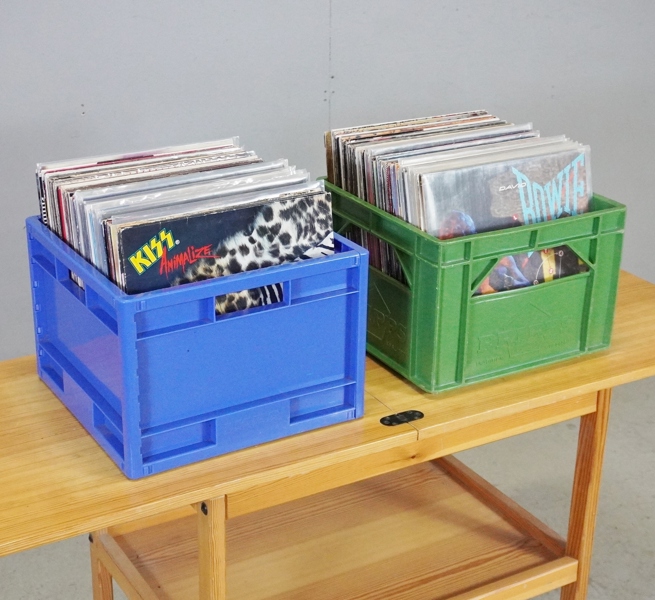 Parti vinylskivor, LP, blandade genrer