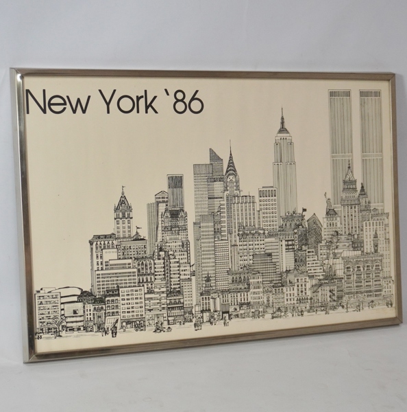 Affisch "New York 86"