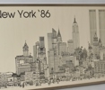 Affisch "New York 86"