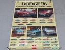 Affisch "Dodge`76" Chrysler motors corporation, USA