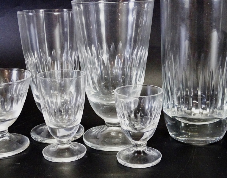 Glasservis, ca 70+ delar