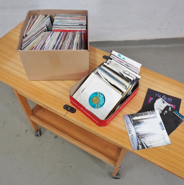 Parti vinylskivor, singel/EP, blandade genrer