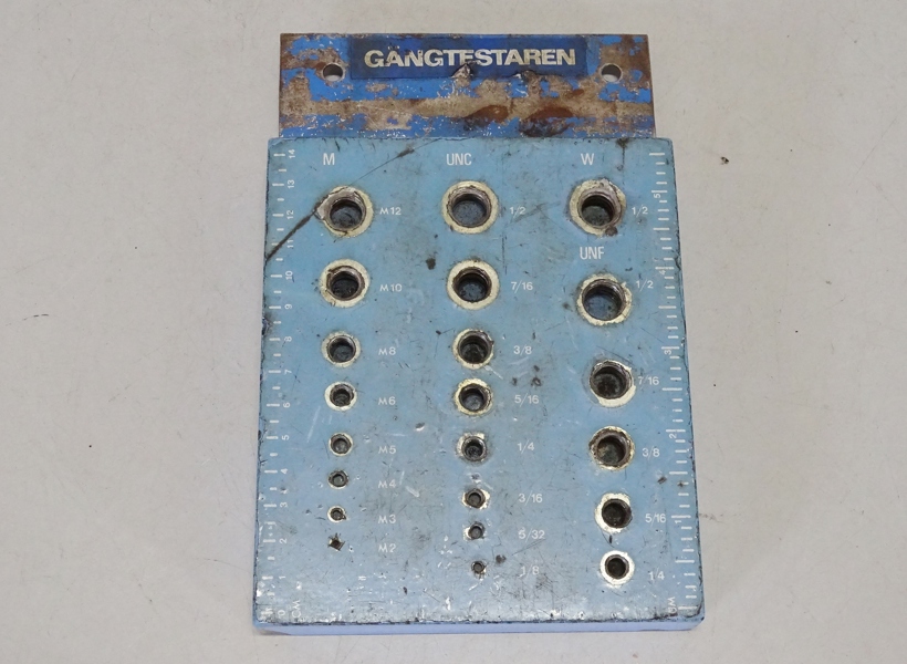 "Gängtestaren" 1900-tal