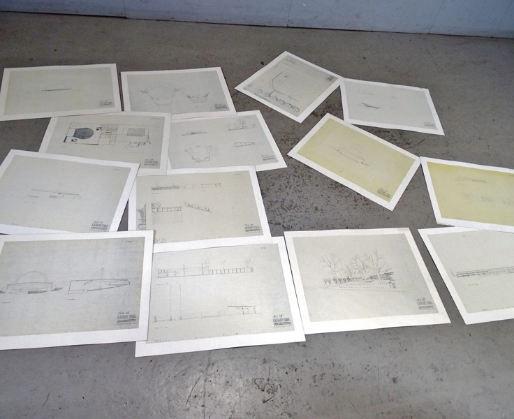 Samling skisser "Gränby Park"