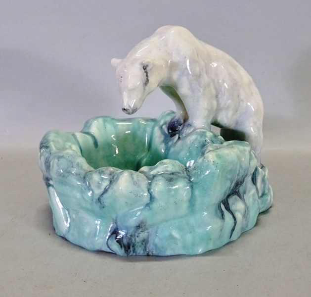 Skål "isbjörn" porslin, 1900-tal