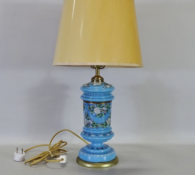 Bordslampa, flussglas