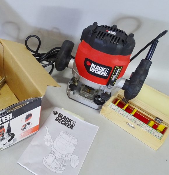 Handöverfräs, Black & Decker