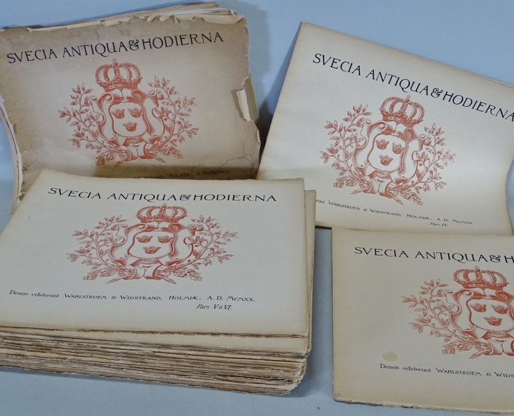 Parti häften "Svecia Antiqua et Hodierna"