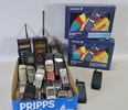 Parti äldre mobiltelefoner