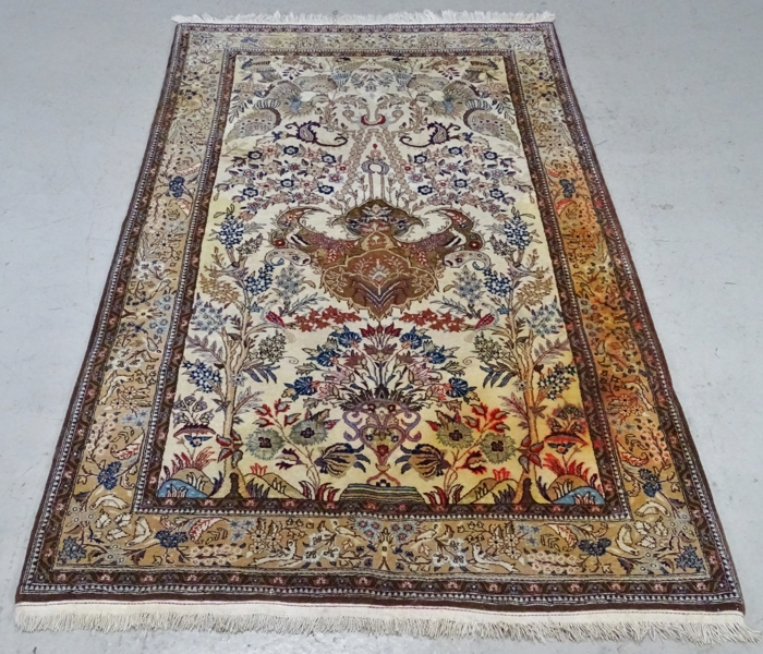 Matta, handknuten, ca 230*137 cm