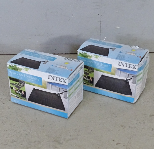 2 st. solfångare för pooler, Intex