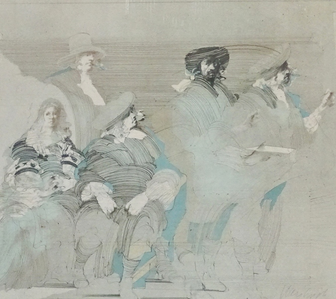 Litografi, Claude Weisbuch