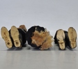 3 st träfigurer "bröllop"