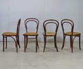 6 st stolar, Thonetstil, 1900-tal, säljes som renoveringsobjekt