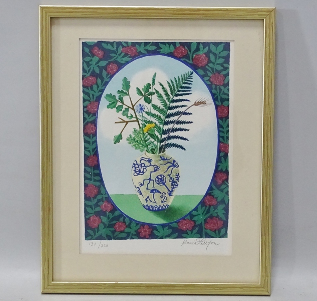 Färglitografi, Maria Hillfon