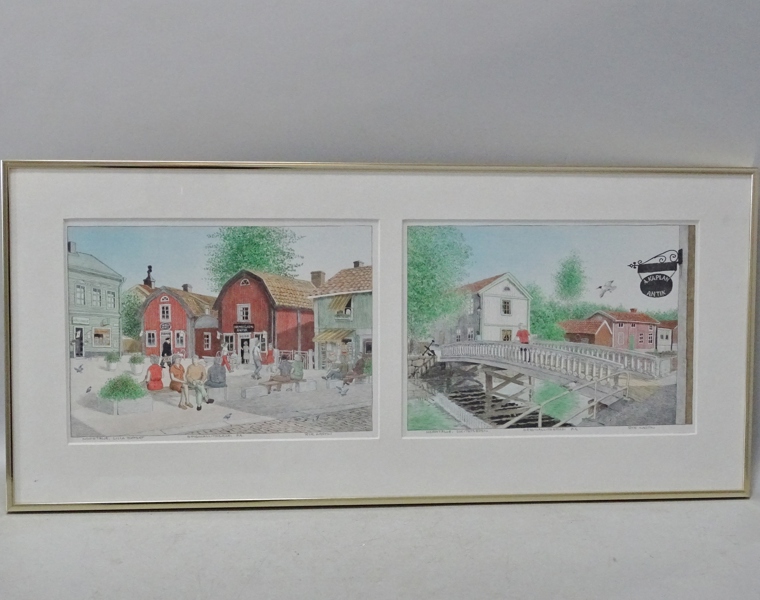 Färglitografi, Åke Westin