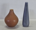 2 st. vaser, möjligen Stig Lindberg, Gustavsberg