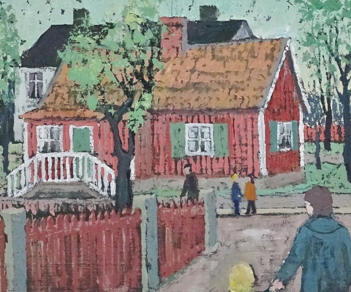 Oljemålning, Olle Wilmer