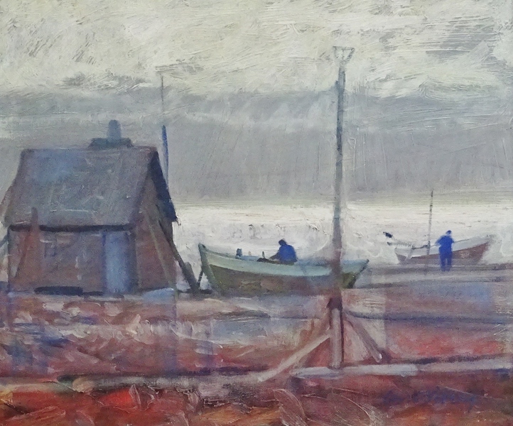 Oljemålning, Curt Viberg