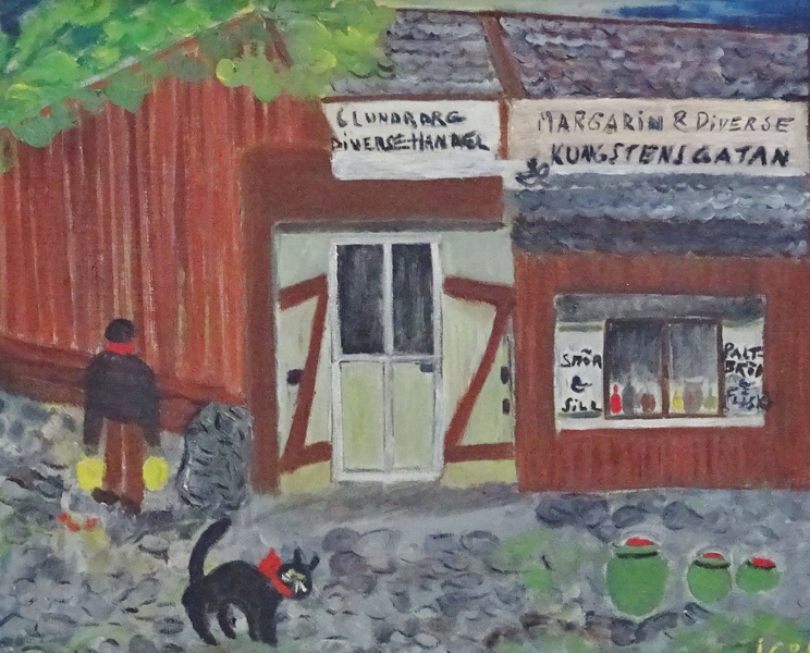 Oljemålning, Kungstensgatan 30