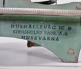 Hushållsvåg nr 10, Husqvarna, 1900-talets första hälft