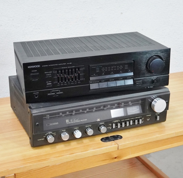 Receiver samt förstärkare, Kenwood / Expert