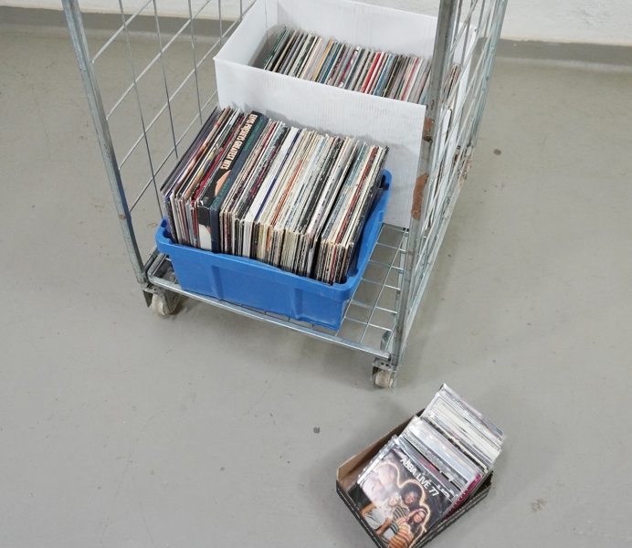 Parti vinylskivor, LP/singlar, blandade genrer
