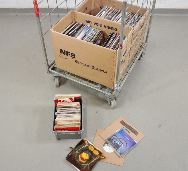 Parti vinylskivor, LP/Maxi/singlar, blandade genrer