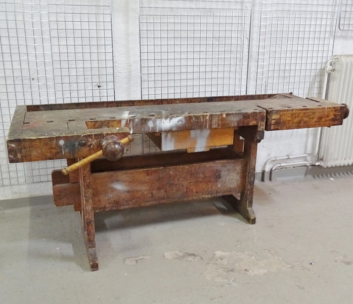 Äldre hyvelbänk, 1900-tal