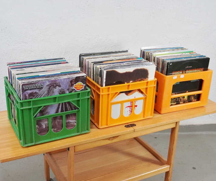 Parti vinylskivor, LP, blandade genrer