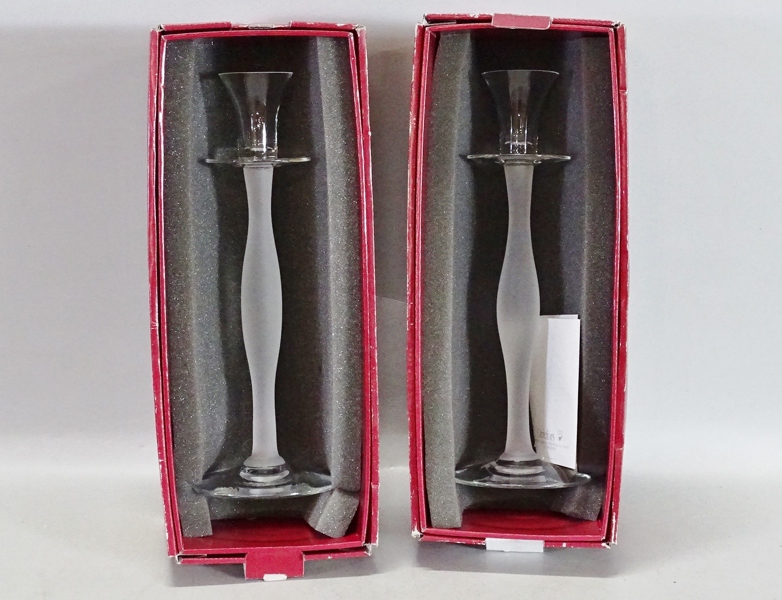 1 par ljusstakar "Celeste" Anne Nilsson, Orrefors