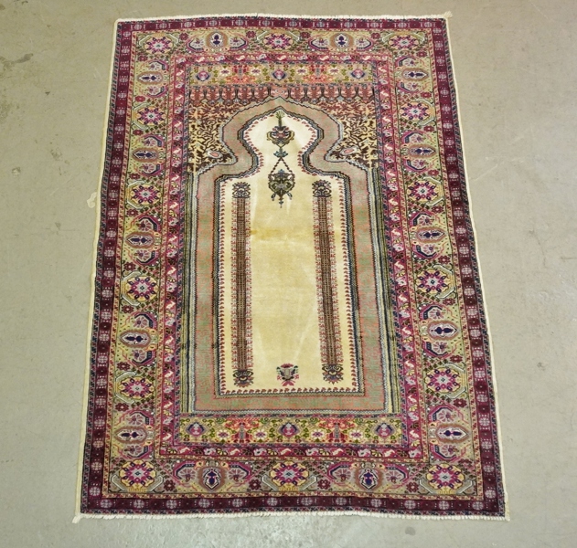 Matta, handknuten, ca 172*123 cm