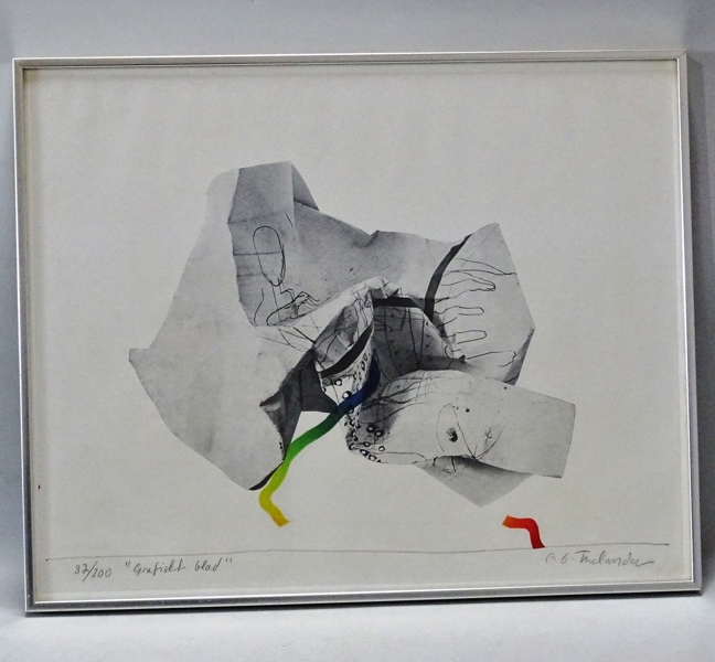 Litografi, PG Thelander