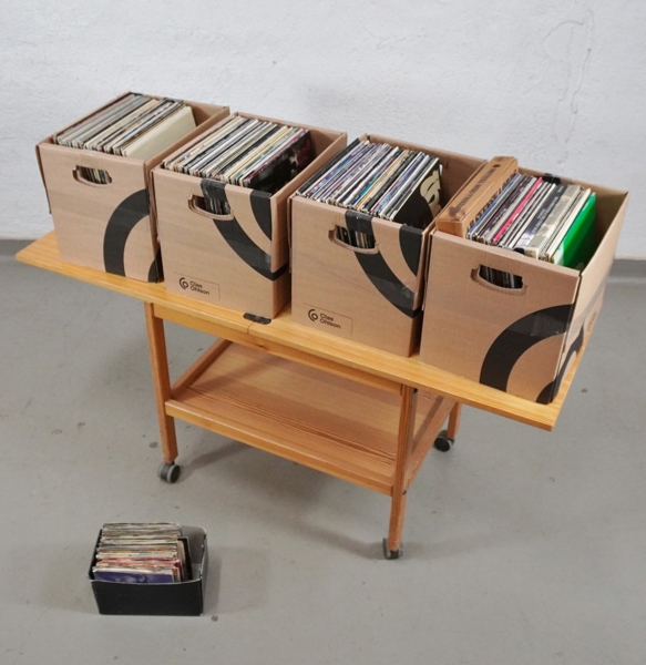 Parti vinylskivor, LP/singlar, blandade genrer