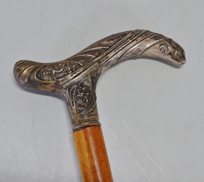 Äldre silverkrycka, 1900-tal