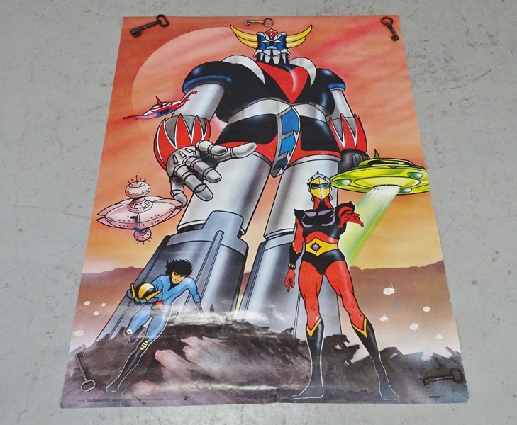 Affisch "Goldorak, Animation Dynamic, 1978