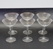 6 st. Champagneglas, 1900-talets första hälft
