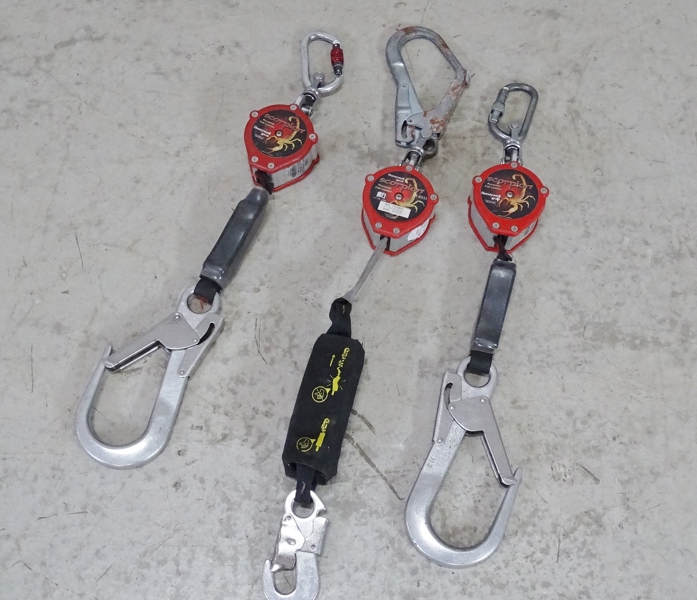 3 st. Fallskyddsblock, Honeywell Scorpion