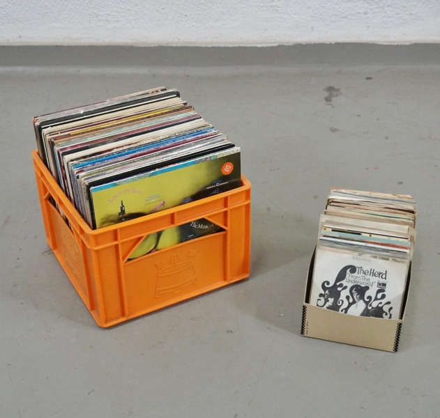 Parti vinylskivor, LP / singlar, blandade genrer