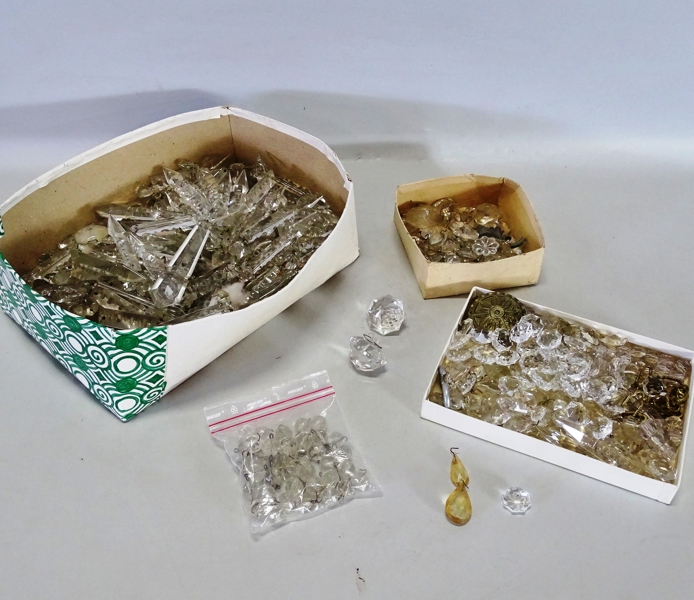 Parti prismor för lampa, 1900-tal