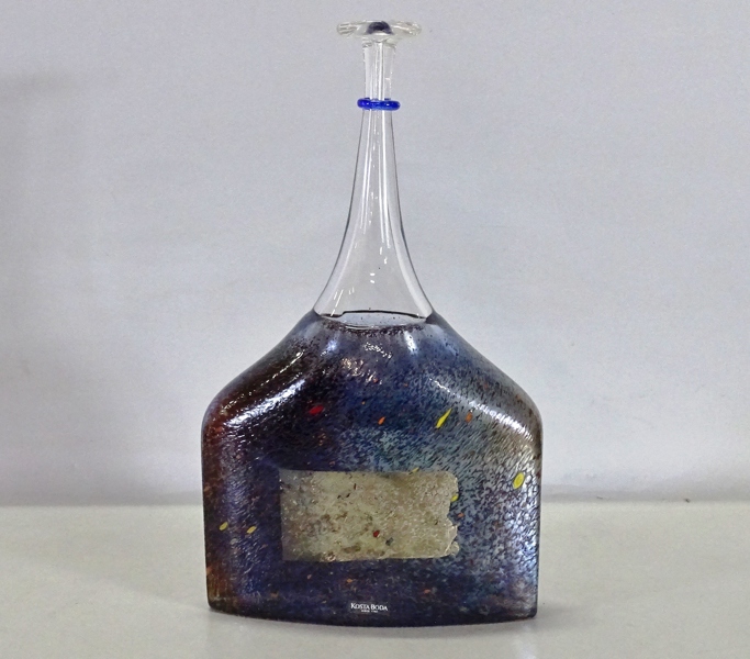 Flaska, Bertil Vallien, Kosta Boda, Artist Collection, 1900-tal