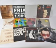 Parti vinylskivor, LP / singel, blandade genrer