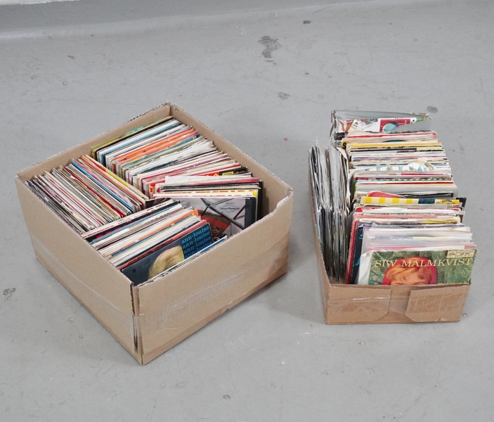 Parti vinylskivor, singel/ EP, blandade genrer