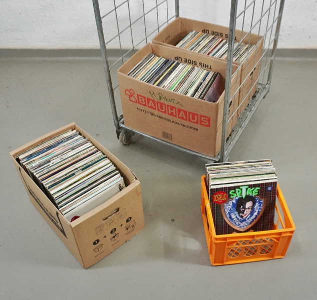 Parti vinylskivor, LP, blandade genrer