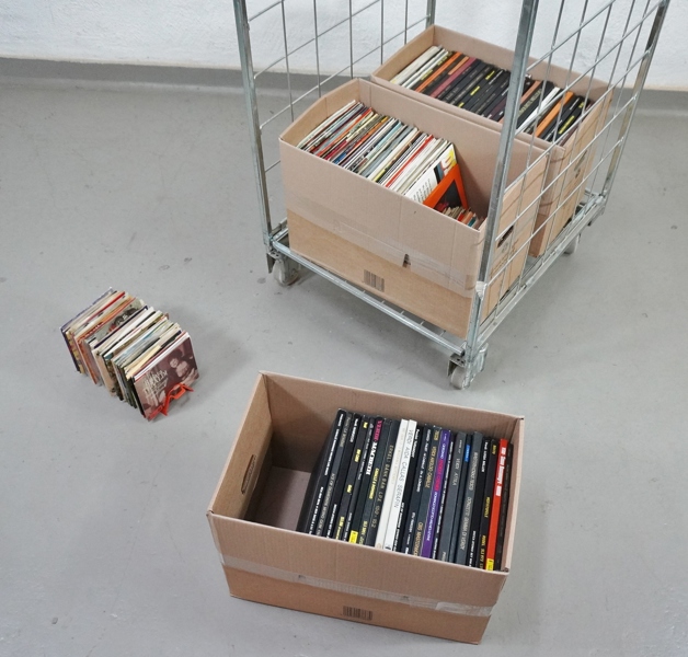 Parti vinylskivor, LP / singel, mycket klassiskt och opera