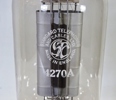 Radiorör uppmonterad på metallsockel, 4270A