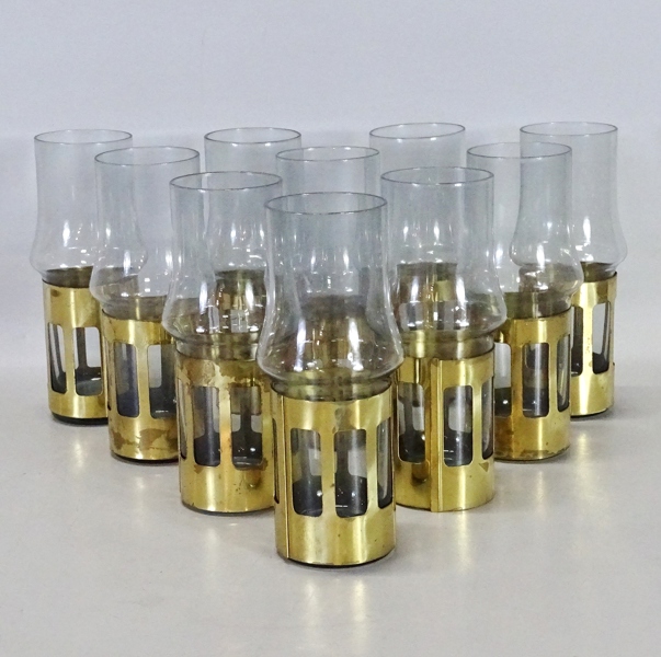 10 st. kaffeglas, Åke Elmér, 1900-tal