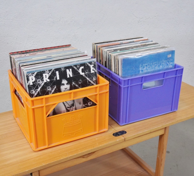 Parti vinylskivor, LP, blandade genrer