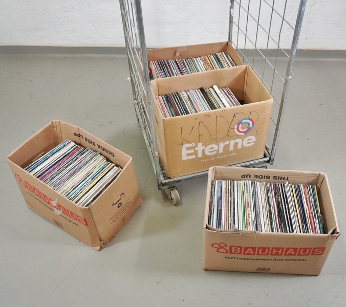 Parti vinylskivor, LP, blandade genrer